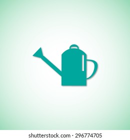 Watering can Spout vector icon 