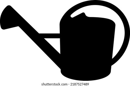watering can vector garden icon