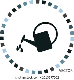 Watering can, vector icon
