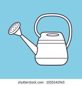 Watering can vector icon