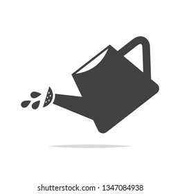 Watering can vector icon