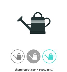 Watering can vector icon.