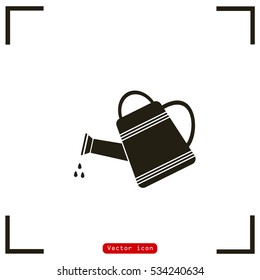 watering can vector icon