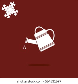 watering can vector icon