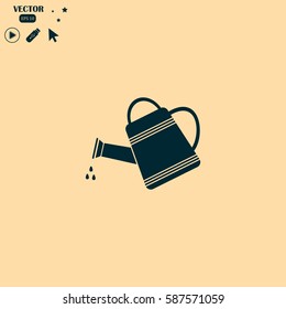 watering can vector icon 