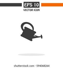 Watering Can Vector Icon.