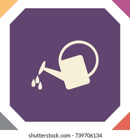 Watering can, vector icon