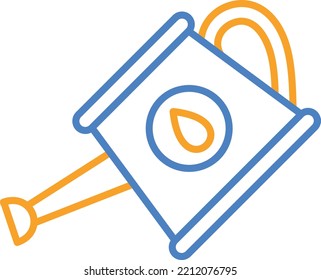 Icono vector de riego puede. Se puede usar para imprimir, móviles y aplicaciones web.
