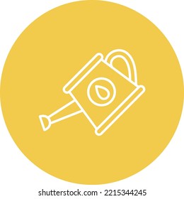 Watering Can vector icon. Can be used for printing, mobile and web applications.