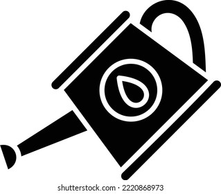 Watering Can vector icon. Can be used for printing, mobile and web applications.