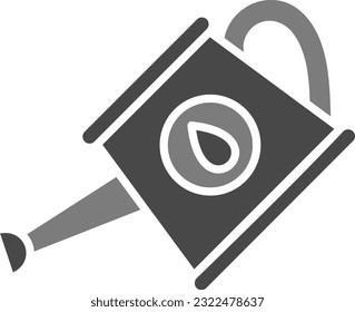Watering Can vector icon. Can be used for printing, mobile and web applications.