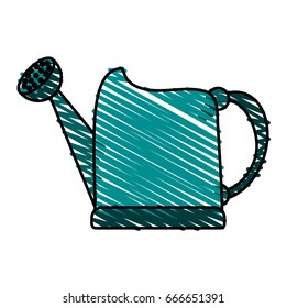 watering can vector illustration