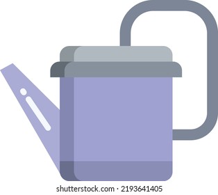 Icono de ilustración de Waters Can Vector en estilo plano de moda aislado en fondo blanco