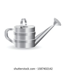 Watering can vector illustration isolated on white background