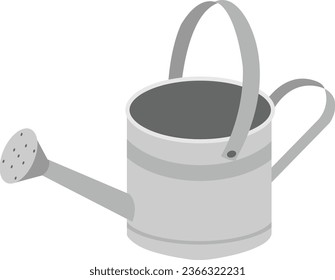 Watering can vector image or clip art
