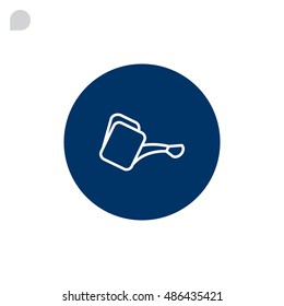 Watering icon Flat .