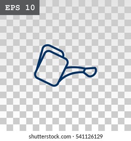 Watering icon Flat .