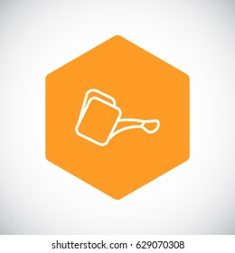 Watering icon Flat .