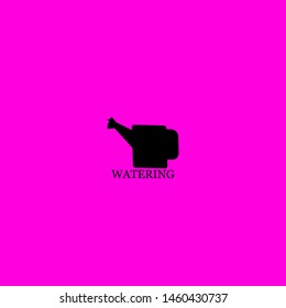 watering icon sign signifier vector