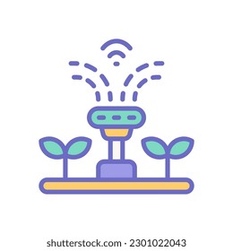 icono de riego para tu diseño de sitio web, logotipo, aplicación, interfaz de usuario.