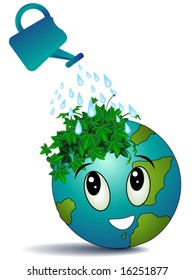 Plantas de agua - Vector