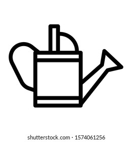 watering pot icon outline vector design