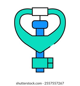 watering sprayer line icon vector. watering sprayer sign. isolated symbol illustration