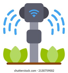 watering system vector icon illustration website