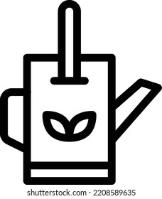 ilustración del vector de riego en un fondo transparente. Símbolos de calidad superior. Iconos vectoriales de línea delgada para el diseño de conceptos y gráficos. 
