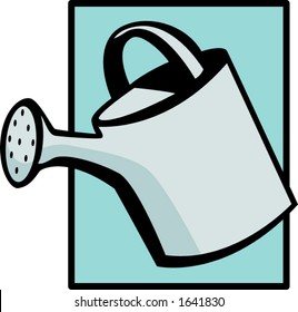 recipiente de agua de riego
