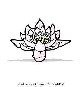 dibujos animados de lirio acuático