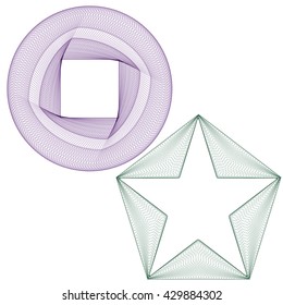 Watermark  for diploma and certificate,