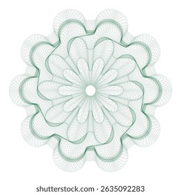 Watermark guilloche. Watermark pattern , Watermark banknote pattern. Banknotes check guilloche lines texture, secure waves patterns and passport paper. Currency banknote guilloche, security certificat