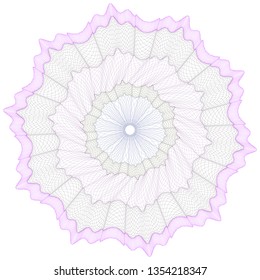 Watermark , Guilloche for security ,background design element for certificate,diploma,