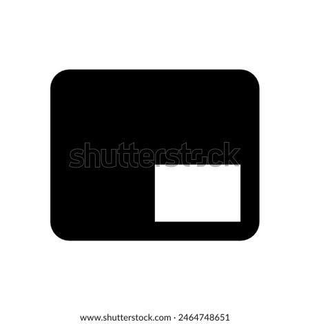 Watermark icon vector design in eps 10