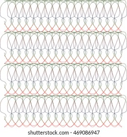 Watermark  vector template design of certificate with guilloche pattern.