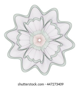 Watermarks for diploma and certificate,