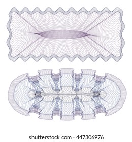 Watermarks for diploma and certificate,