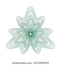 Watermark.Watermark pattern , Watermark banknote pattern. Banknotes check guilloche lines texture, secure waves patterns and passport paper. Currency banknote guilloche, security certificate watermark