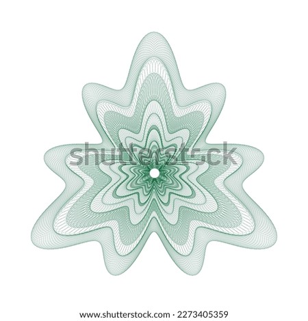 Watermark.Watermark pattern , Watermark banknote pattern. Banknotes check guilloche lines texture, secure waves patterns and passport paper. Currency banknote guilloche, security certificate watermark