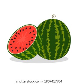 Watermello set icon vector illustration design isolated