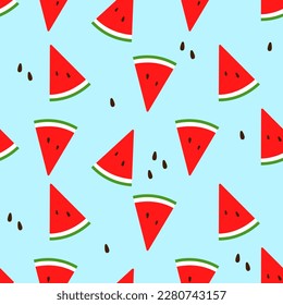 Watermelon Background BG Pattern Seamless Tropical Fruit  Summer Wallpaper 