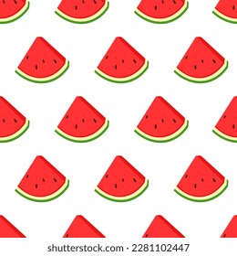 Watermelon Background BG Pattern Seamless Tropical Fruit Summer Wallpaper