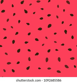 watermelon background with black seeds.