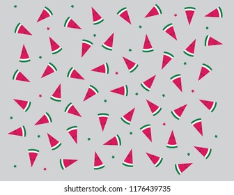 Watermelon background for mexican holiday
