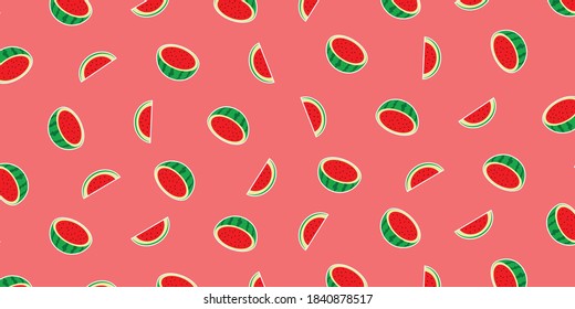 patrón de fondo de la sandía o papel tapiz