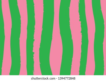 Watermelon  background in pink and green. For print and web, banner, pattern, abstract, wallpaper summer design.
