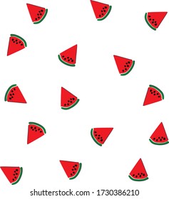  fondo de sandía,Ilustración vectorial,fruta de verano,fruta linda 