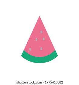 Watermelon, berry icon. Simple color vector elements of vacation icons for ui and ux, website or mobile application