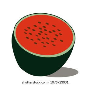 Watermelon is the best fruit in summer. 